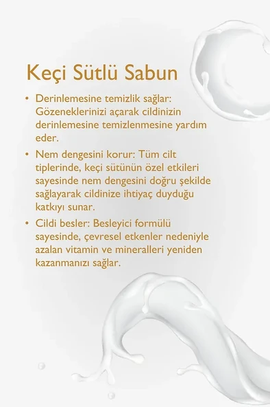 BAGA Zengin Vitamin ve Mineralli Canlandırıcı Nemlendirici Keçi Sütlü Sabun 125 gr - 2