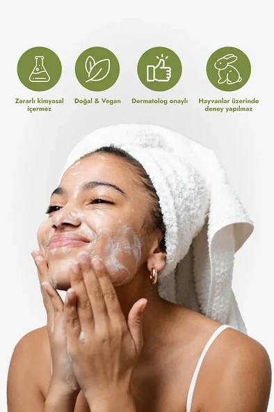 BAGA Zengin Antioksidan ve Mineralli Canlandırıcı Nemlendirici Bıttım Yağlı Sabun 125 gr - 3