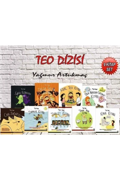 Teo Dizisi 9 Kitap Set Yağmur Artukmaç ürün görseli
