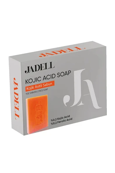 JADELL Kojik ve Ferulik Asit Özlü Aydınlatıcı Besleyici Nemlendirici Cilt Tonu Eşitleyici Leke Ve Kararma Karşıtı Sabun 100 GR - 5