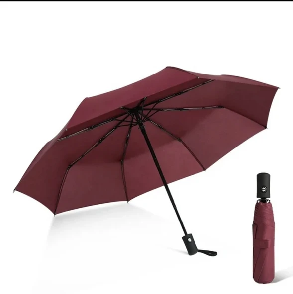 Messa Bordo Tam Otomatik Kadın Şemsiye - Resim 4