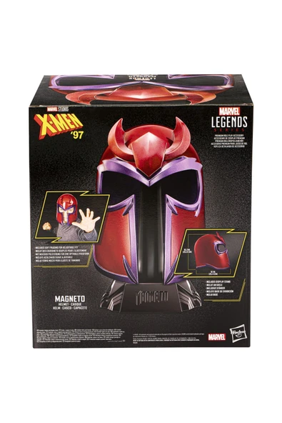 X-Men 97 - Marvel Legends Magneto Premium Kask - Resim 8