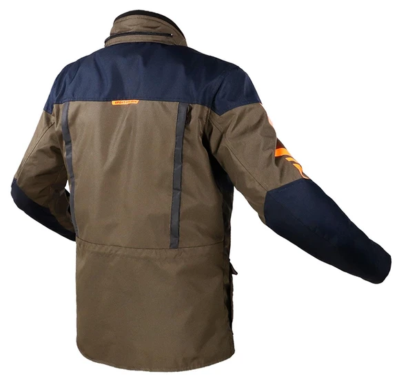 LS2 METROPOLIS EVO MONT HAKİ-MAVİ-NEON TURUNCU - Resim 2