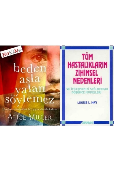 - Beden Asla Yalan Söylemez & Tüm Hastalıkların Zihinsel Nedenleri ürün görseli
