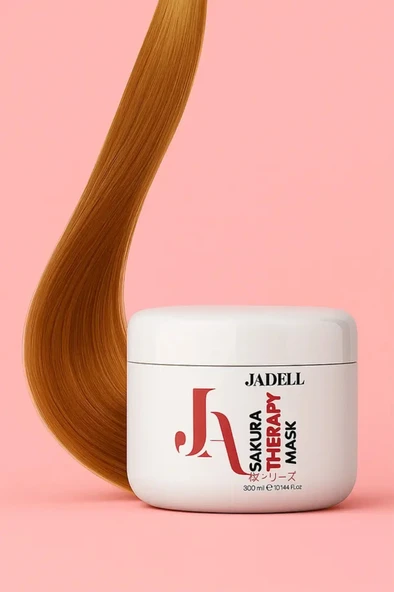 JADELL Sakura Therapy Boyalı Ve Hasar Görmüş Saçlar Için Yoğun Onarıcı Nemlendirici Bakım Intensive Repair Saç Bakım Maskesi 300 ML - 4