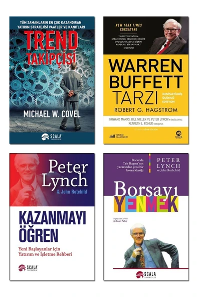 Tren Takipçsi/bors Ayı Yennek/kazamayı/ Warrn Buflett Tarz / 4lü Kitap Seti - 1