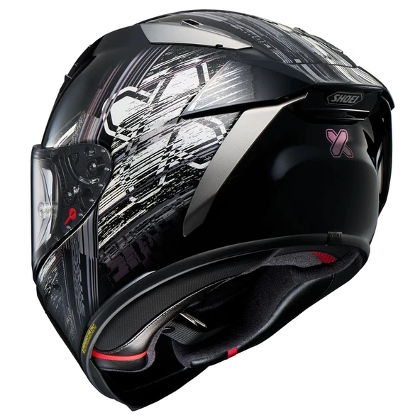 SHOEI X-SPIRIT PRO CROSS LOGO TC-5 KASK - Resim 2