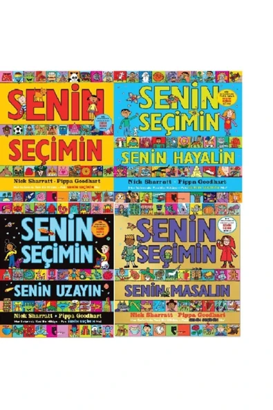 Senin Seçimin Serisi 4 Kitap Set ürün görseli