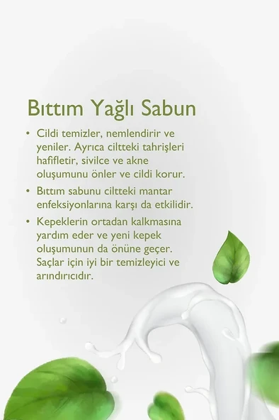 BAGA Zengin Antioksidan ve Mineralli Canlandırıcı Nemlendirici Bıttım Yağlı Sabun 125 gr - 2