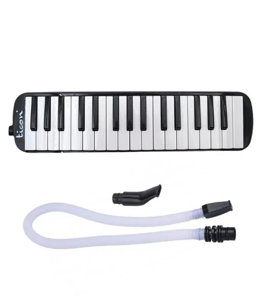 32 Tuşlu Bez Çanta Melodika Siyah - 2