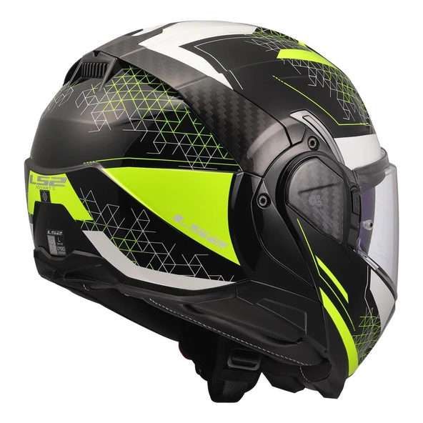 LS2 ADVANT 2 ASTRAL NEON SARI KASK - Resim 2