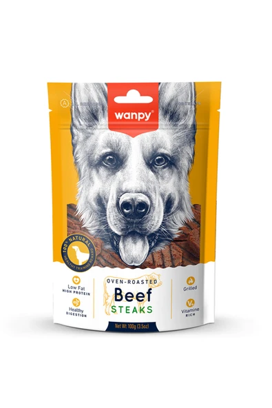 Izgara Dana Biftek Köpek Ödülü 100g ürün görseli 1