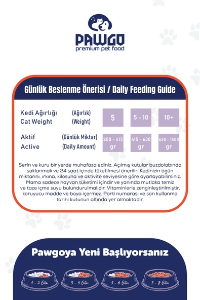 Pawgo Chicken Harmony | Tavuklu | 400g X 24 | Parça Etli | Kedi Yaş Mama - 6