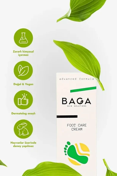 BAGA Yara ve Çatlak Onarıcı Topuk Ayak Bakım Kremi 100 ML - 7