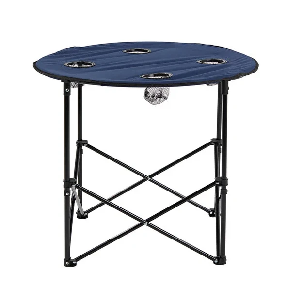 Katlanır Kamp Masası Lacivert 71 cm - Resim 2