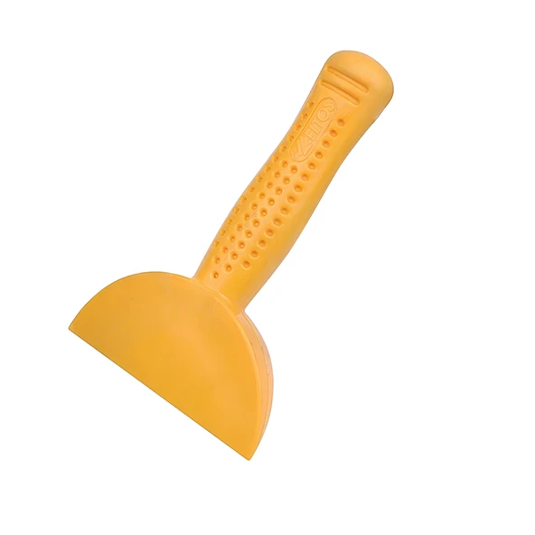 Eltos EFS100 Sarı Yumuşak Plastik (TPU) Ergonomik Derz Spatulası ürün görseli 1