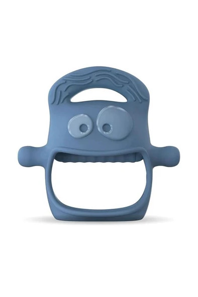 Mochi 2 in 1 Gri Diş Kaşıyıcı