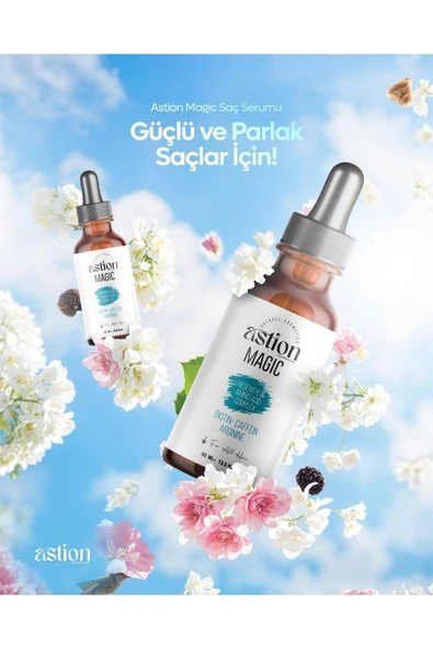 ASTİON MAGIC REBORN EFFECT SAÇ BAKIM SERUMU BİOTİN,CAFFEIN,ARGININE ürün görseli 1