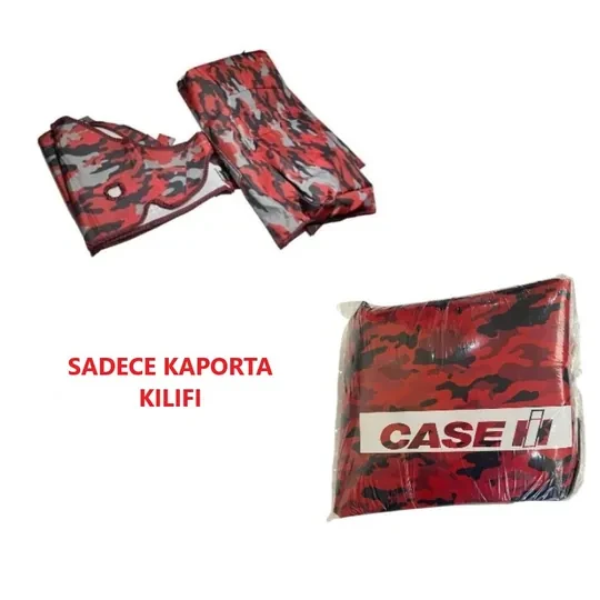 Case JX 90 E Traktör Kaporta Kılıfı Branda ve Koltuk Kılıfı Seti - 2