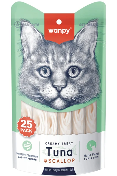 kedi ödül Ton & Deniz Taraklı Sıvı Ödül Maması 14 gr. x 25 Adet ürün görseli 1