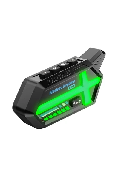 BT26 Motosiklet Kask Kulaklık Bluetooth RGB Işıklı 2 Eşleşme Özellikli 1000 Mah Intercom - 2