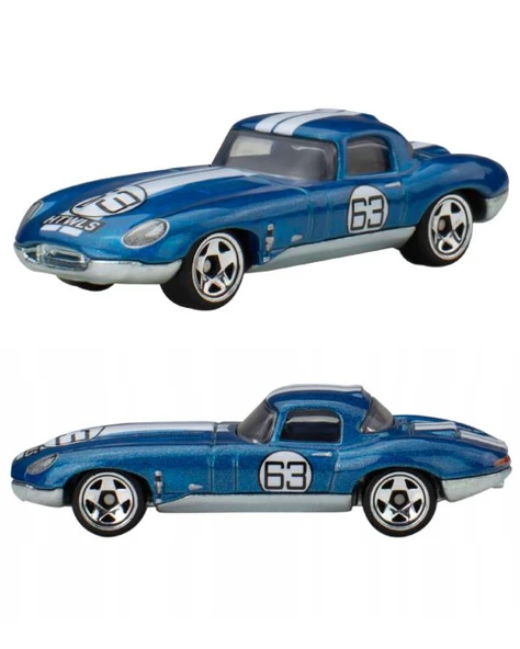 Hot Wheels Silver Series Jaguar Lightweight E Type JBY90 - Resim 2