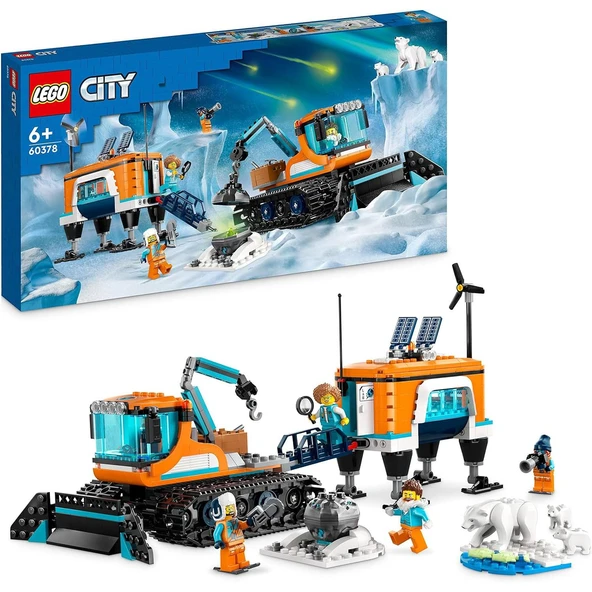 Orjinal Lego City Kutup Keşif Kamyonu ve Mobil Laboratuvarı Lego City 60378