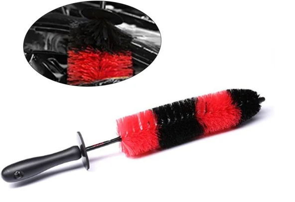Protec Jant Lastik Davlumbaz Egzost Motor Temizleme Fırçası - Resim 4