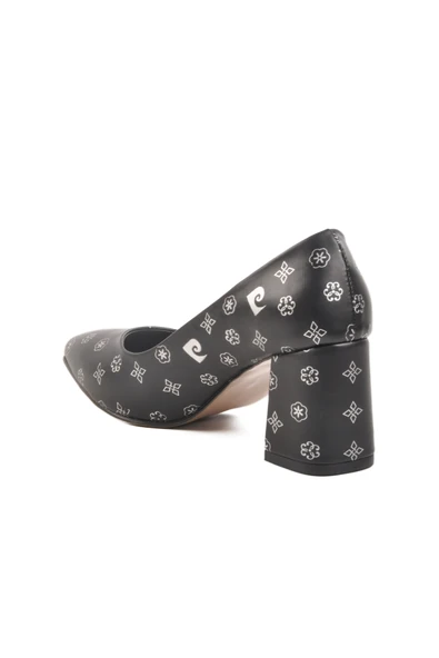 Pierre Cardin Siyah Kadın Topuklu Ayakkabı - Resim 4