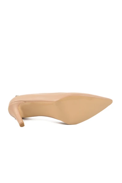 Pierre Cardin Bej Kadın Topuklu Ayakkabı - Resim 5