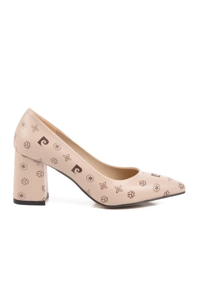 Pierre Cardin Bej Kadın Topuklu Ayakkabı ürün görseli