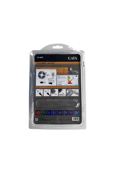 Rgb Şerit Led Set 5 Metre, Kumanda ,Adaptör - 6