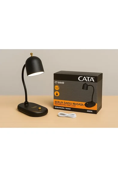 Berlin Şarjlı Dokunmatik Masa Lambası - 3
