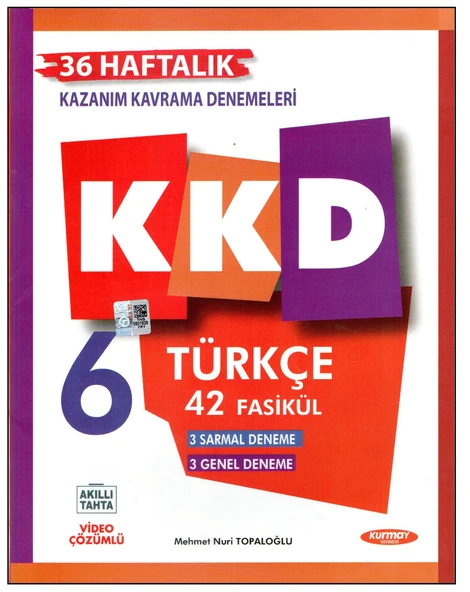 Kurmay Yayınları 6.Sınıf Türkçe KKD Fasikül