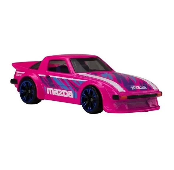 Hot Wheels Neon Yarışçılar  - MAZDA RX-7 JCB01 - 3