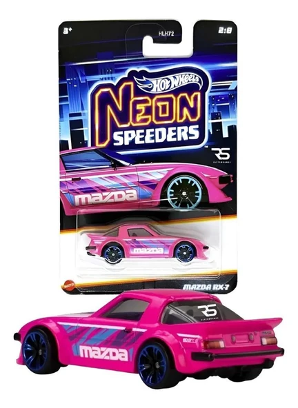 Hot Wheels Neon Yarışçılar - MAZDA RX-7 JCB01