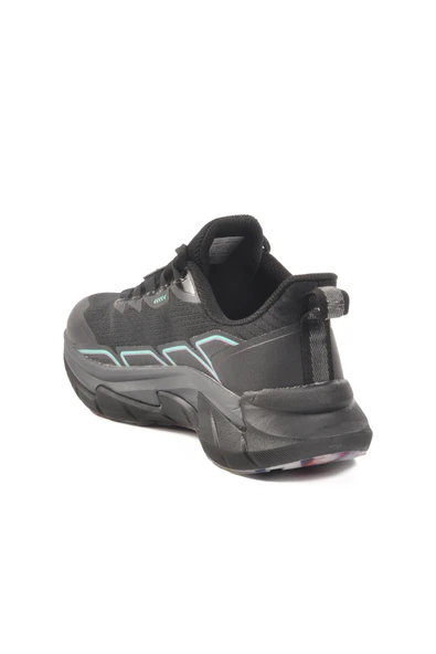 Pierre Cardin Siyah Fileli Kadın Spor Ayakkabı - Resim 4