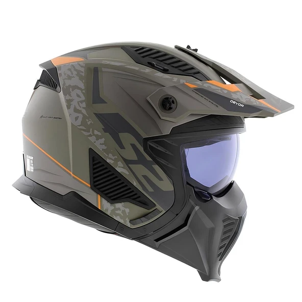 LS2 DRIFTER DEVOR MAT KUM KASK - Resim 2