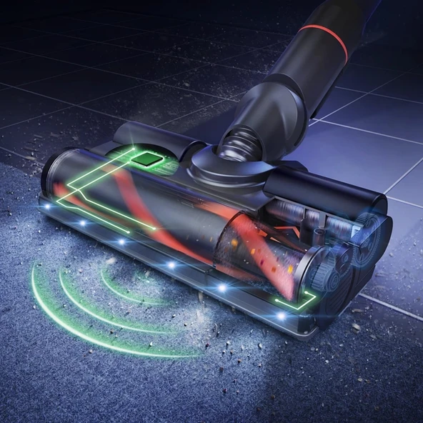 Philips XC8054/01 Aqua Plus 8000 Serisi 25,2V LED, 5 Filtreli Islak-Kuru Dikey Şarjlı Süpürge - 6