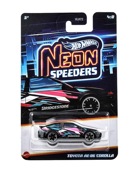 Hot Wheels Neon Yarışçılar - TOYOTA AE-86 COROLLA JCB03