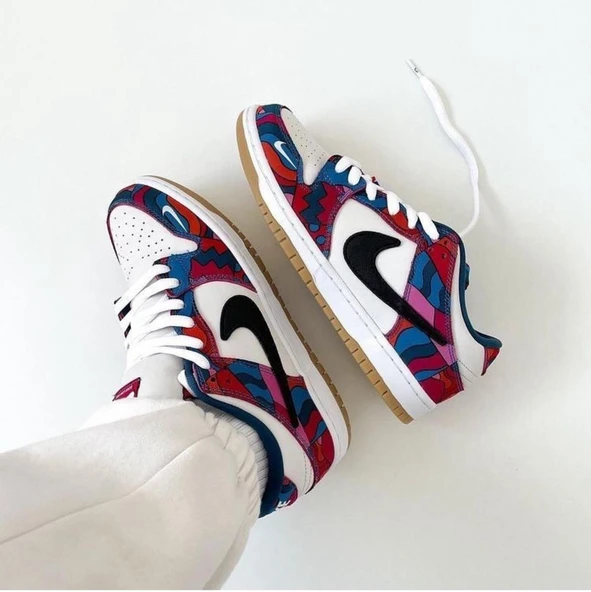 Nike SB Dunk Low Pro Paradunk Sneakers for Men - Resim 3