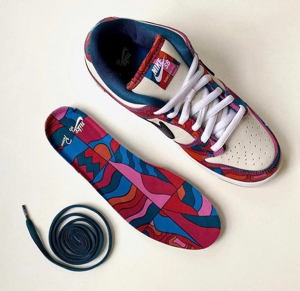 Nike SB Dunk Low Pro Paradunk Sneakers for Men - Resim 5