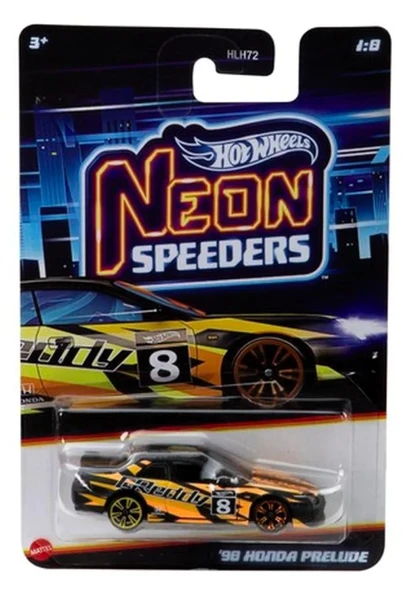 Hot Wheels Neon Yarışçılar - 98 HONDA PRELUDE JCB00