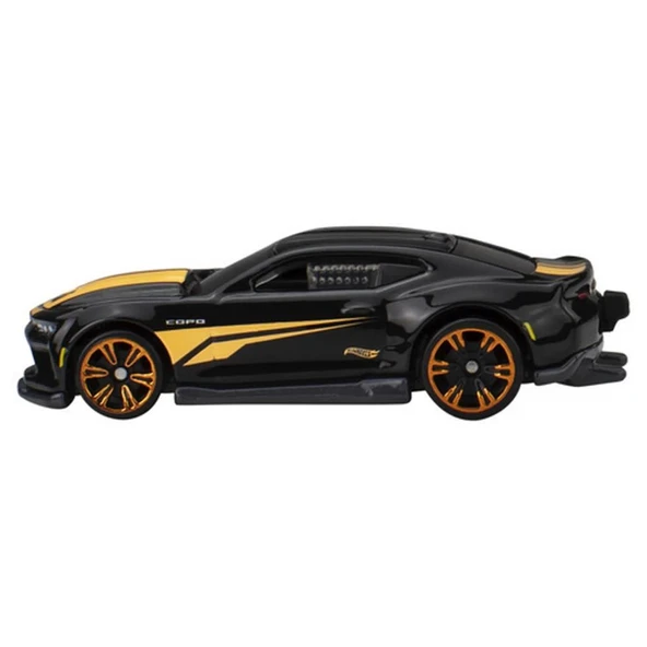 Hot Wheels Neon Yarışçılar  - 2018 COPO CAMARO SS JCB06 - Resim 4