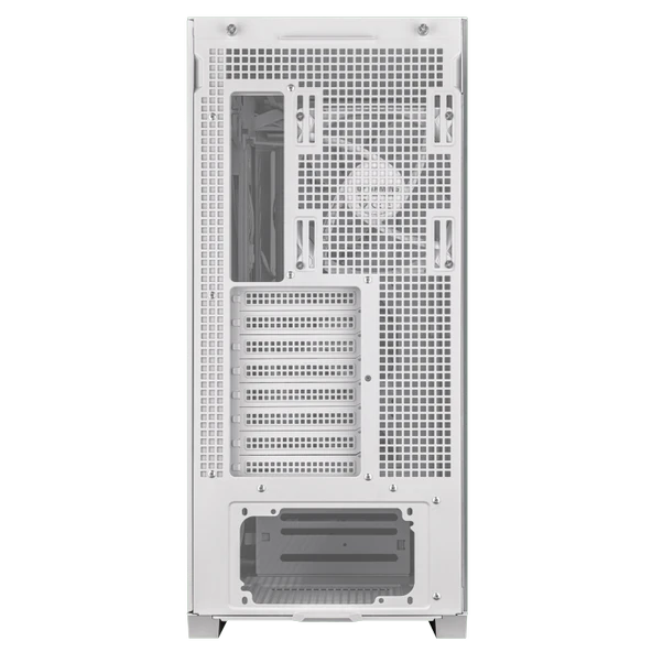 ASUS TUF GAMING GT302 TG ARGB MAKSIMUM SOGUTMA SÖK TAK ÜST VE YAN PANELLER GIZLENMIS ANAKART BAGLANTI DESTEGI 4 ADET 140 X 28 MM FAN E ATX 12x10.9 ATX Micro-ATX Mini-ITX - BEYAZ KASA - 5