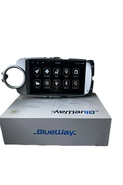 Toyota Yaris 2012-2019 BLUEWAY 8-128 TAM PROFESYONEL OEM MULTİMEDİA - 2