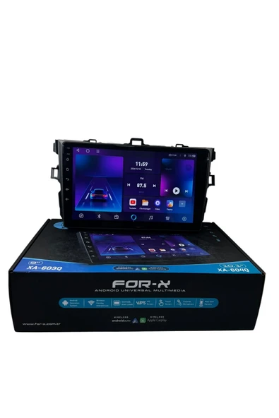 Toyota Corolla 2007-2013 FORX 6-128 TAM PROFESYONEL OEM MULTİMEDİA