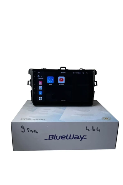 Toyota Corolla 2007-2013 BLUEWAY 4-64 PROFESYONEL OEM MULTİMEDİA - Resim 5