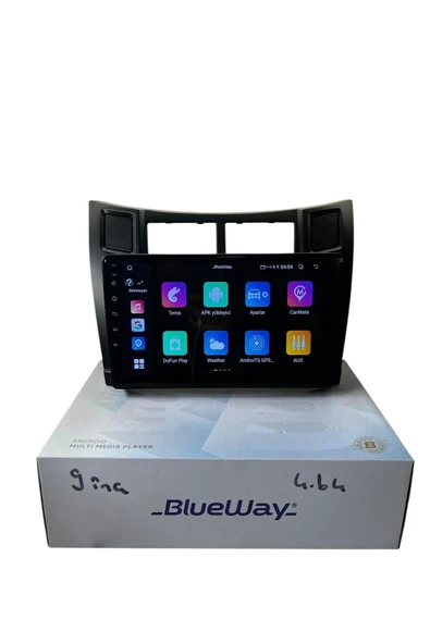 Toyota Yaris 2005-2009 BLUEWAY 4-64 PROFESYONEL OEM MULTİMEDİA - 2