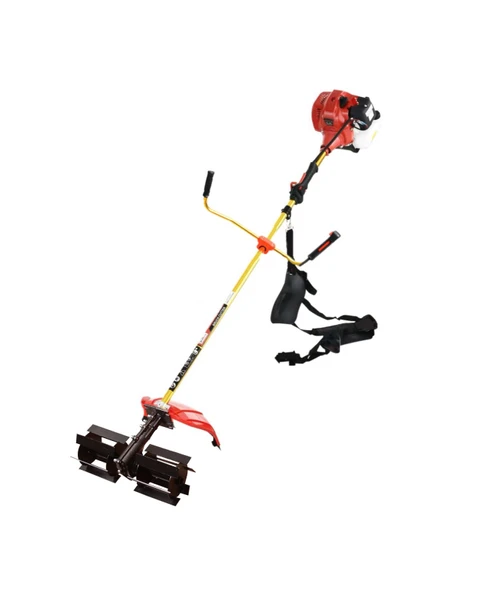 roys Raider Model Alman Benzinli Yan Tırpan Ot Çalı Biçme Toprak Çapalama 2 Çapa Başlıklı Dal Budama - 3